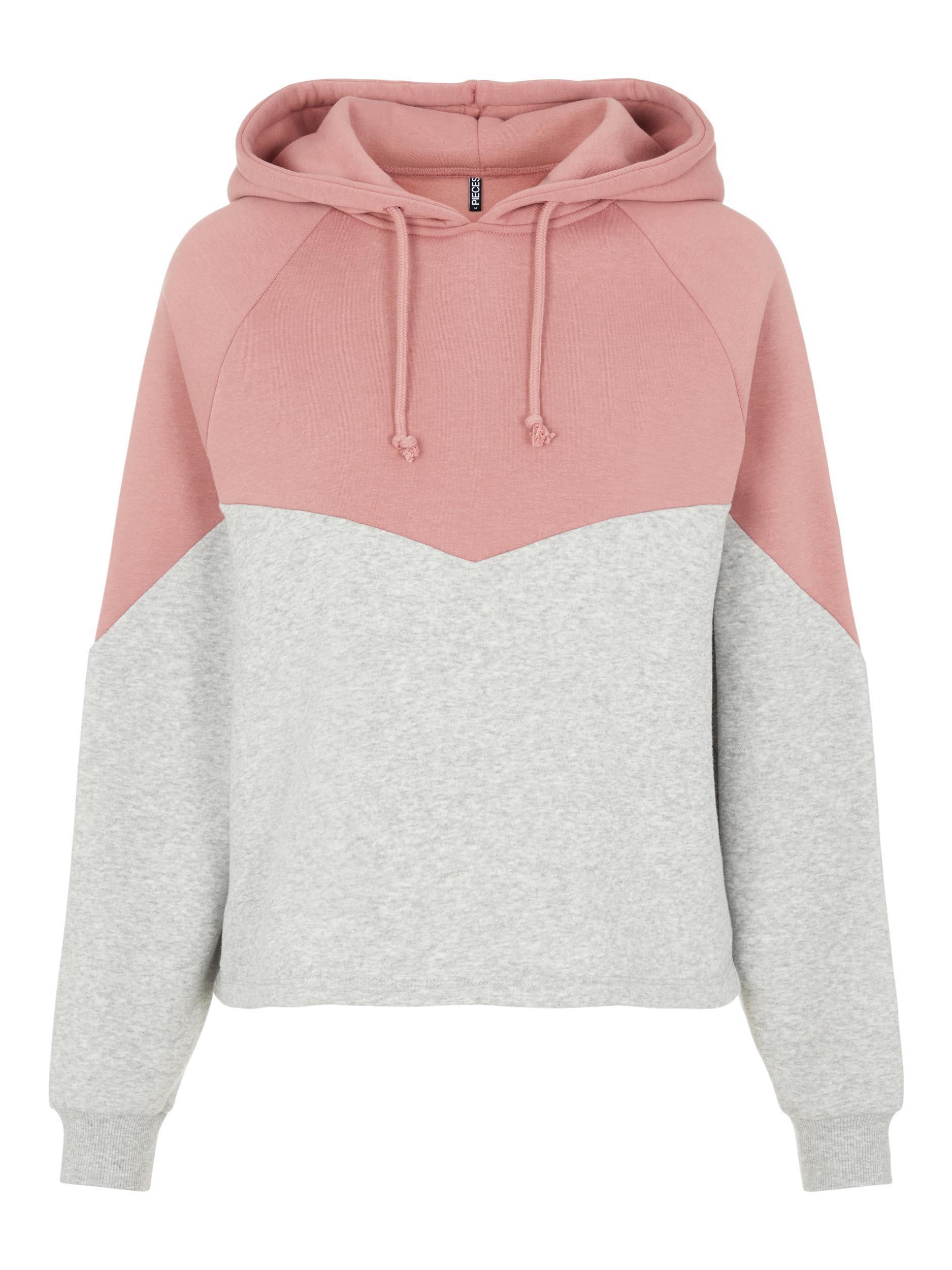 Pieces Chilli Contrast - Hoodie - HUSET Men & Women