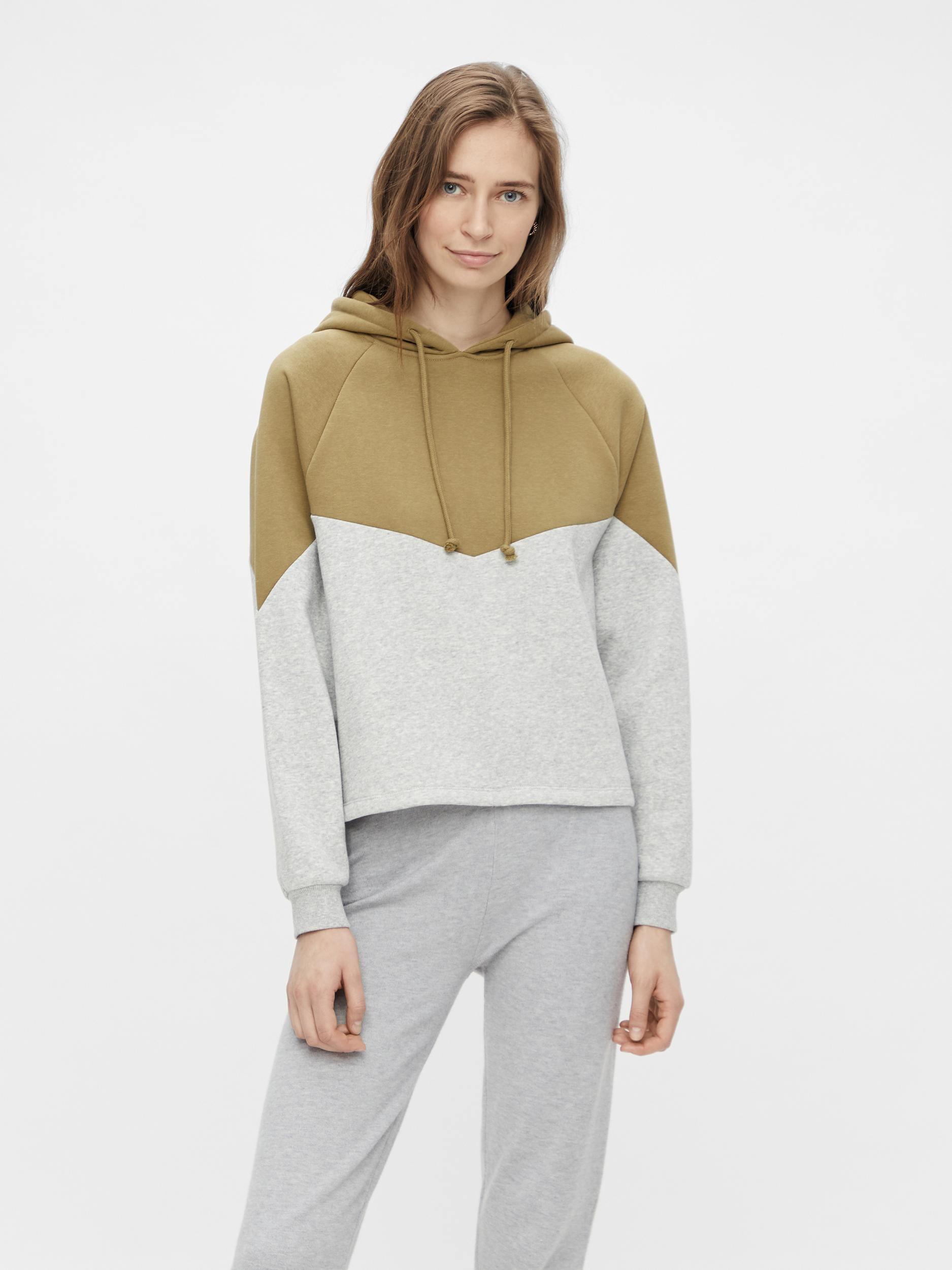 Pieces Chilli Contrast - Hoodie - HUSET Men & Women