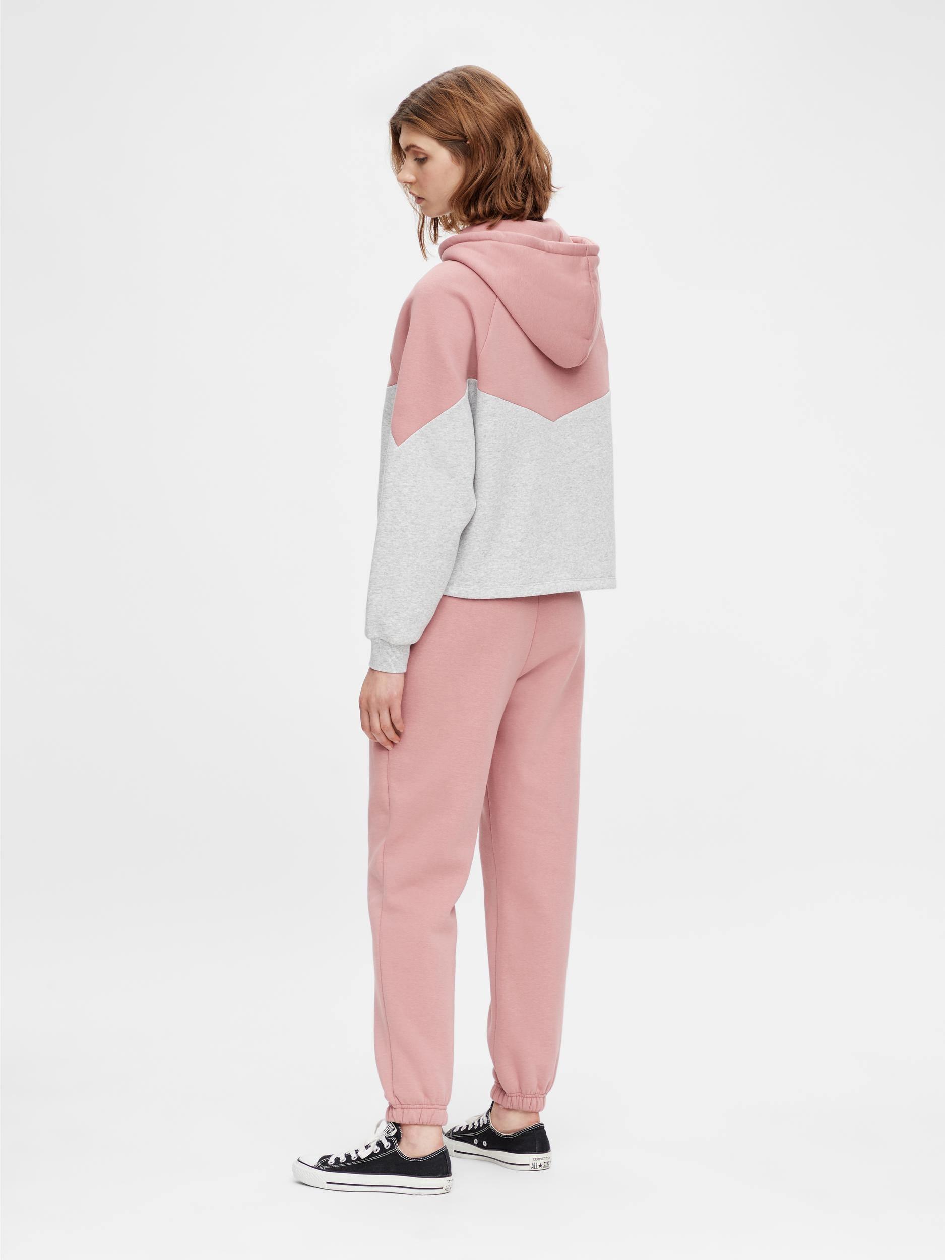 Pieces Chilli Contrast - Hoodie - HUSET Men & Women