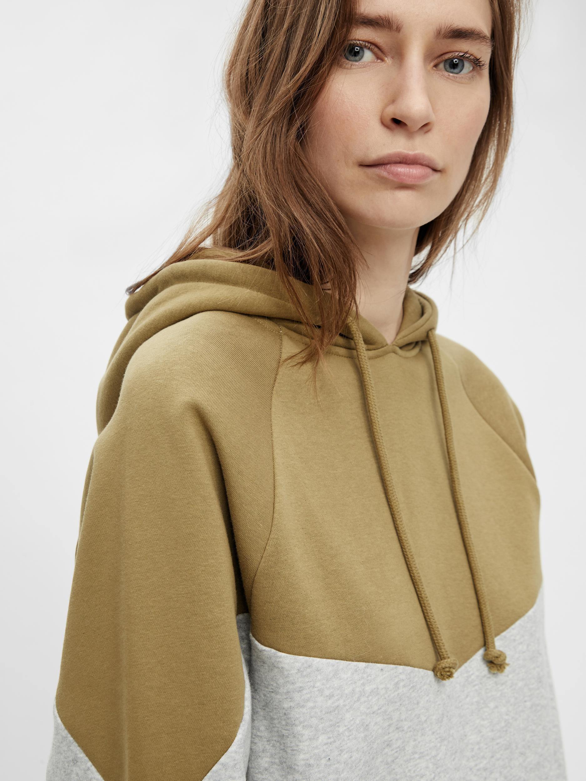 Pieces Chilli Contrast - Hoodie - HUSET Men & Women