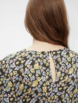 Pieces Ellia - Blomstret midi kjole - HUSET Men & Women