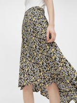 Pieces Ellia - Højtaljede viskose nederdel - HUSET Men & Women