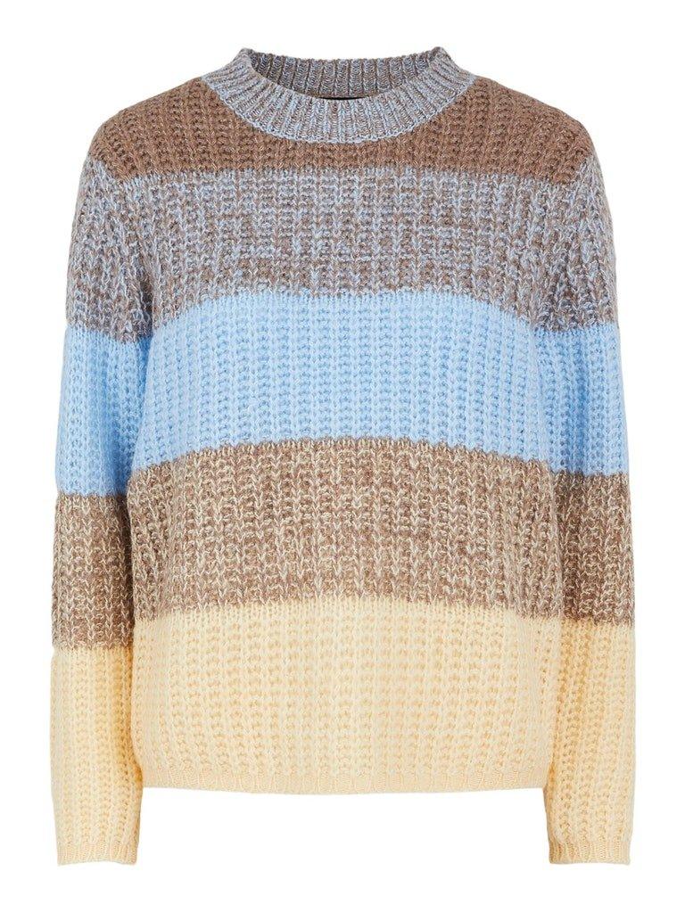 Pieces Ena - Stribet strik - HUSET Men & Women