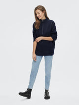 Pieces Erikka - Strik med zip - HUSET Men & Women