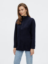 Pieces Erikka - Strik med zip - HUSET Men & Women