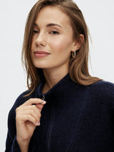 Pieces Erikka - Strik med zip - HUSET Men & Women