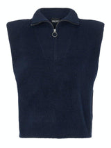 Pieces Erikka - Zip Knit Vest - HUSET Men & Women