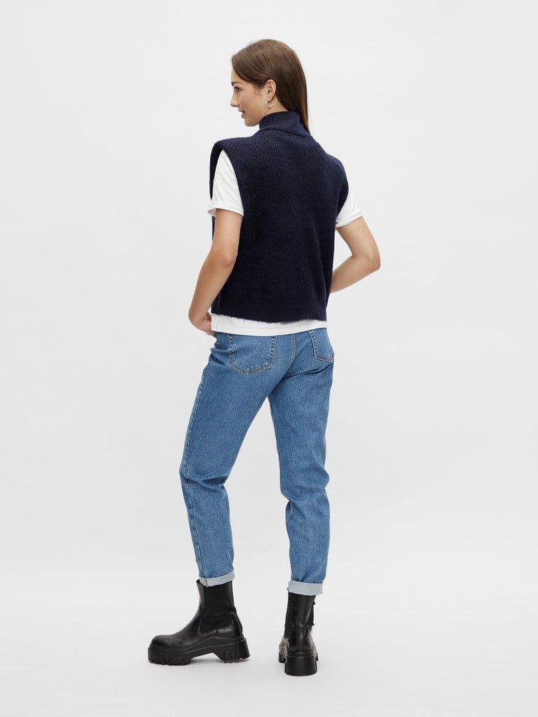 Pieces Erikka - Zip Knit Vest - HUSET Men & Women