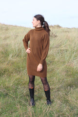 Pieces Fabia - Højhalset strik kjole - HUSET Men & Women