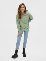 Pieces Franci - Lang hættetrøje - HUSET Men & Women