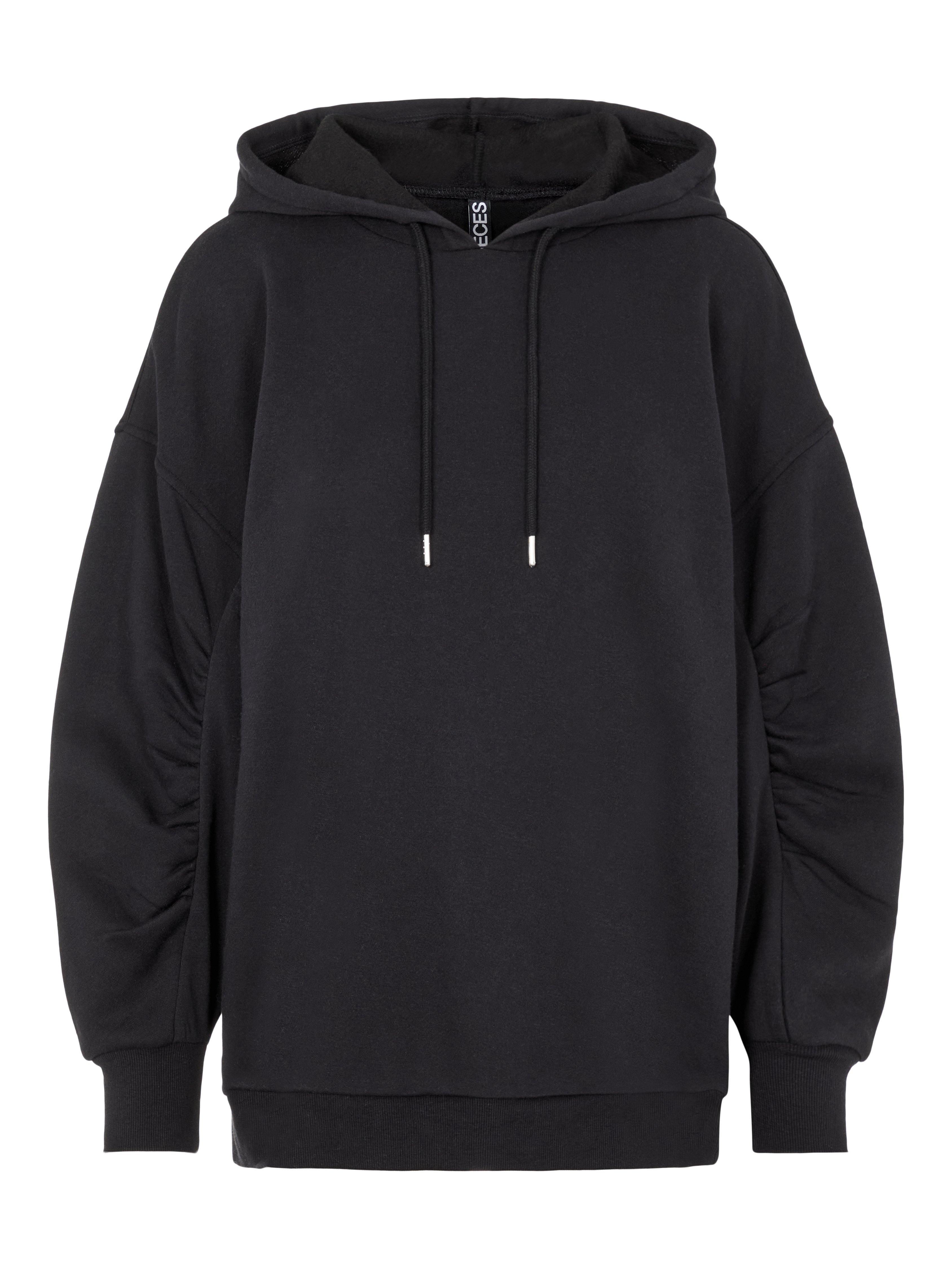 Pieces Franci - Lang hættetrøje - HUSET Men & Women