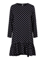 Pieces Henrietta - Prikket viskose kjole - HUSET Men & Women