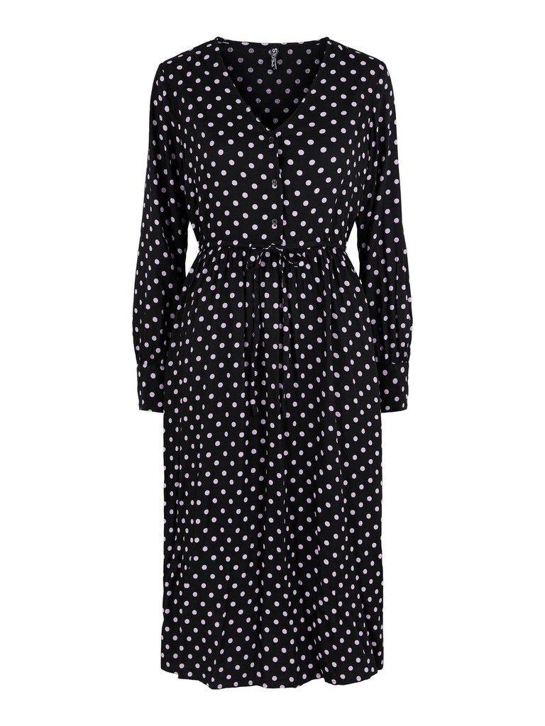 Pieces Henrietta - Viskose skjortekjole - HUSET Men & Women