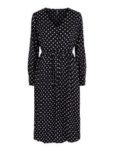 Pieces Henrietta - Viskose skjortekjole - HUSET Men & Women