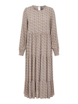 Pieces Hina - Blomstret midikjole - HUSET Men & Women