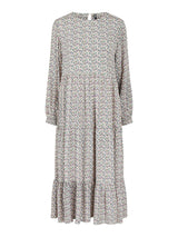 Pieces Hina - Blomstret midikjole - HUSET Men & Women
