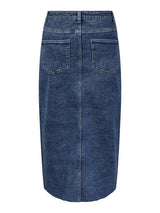 Pieces Jessie - Midi denim nederdel - HUSET Men & Women