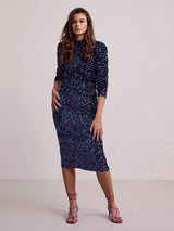 Pieces Kam - Midi paillet nederdel - HUSET Men & Women