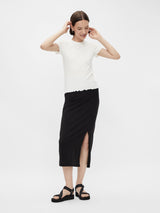 Pieces Katie - Highwaist midi nederdel - HUSET Men & Women
