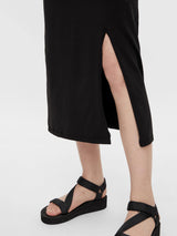 Pieces Katie - Highwaist midi nederdel - HUSET Men & Women