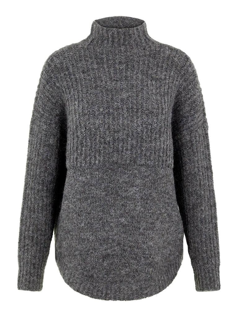 Pieces Kavala - Strik m. høj hals - HUSET Men & Women