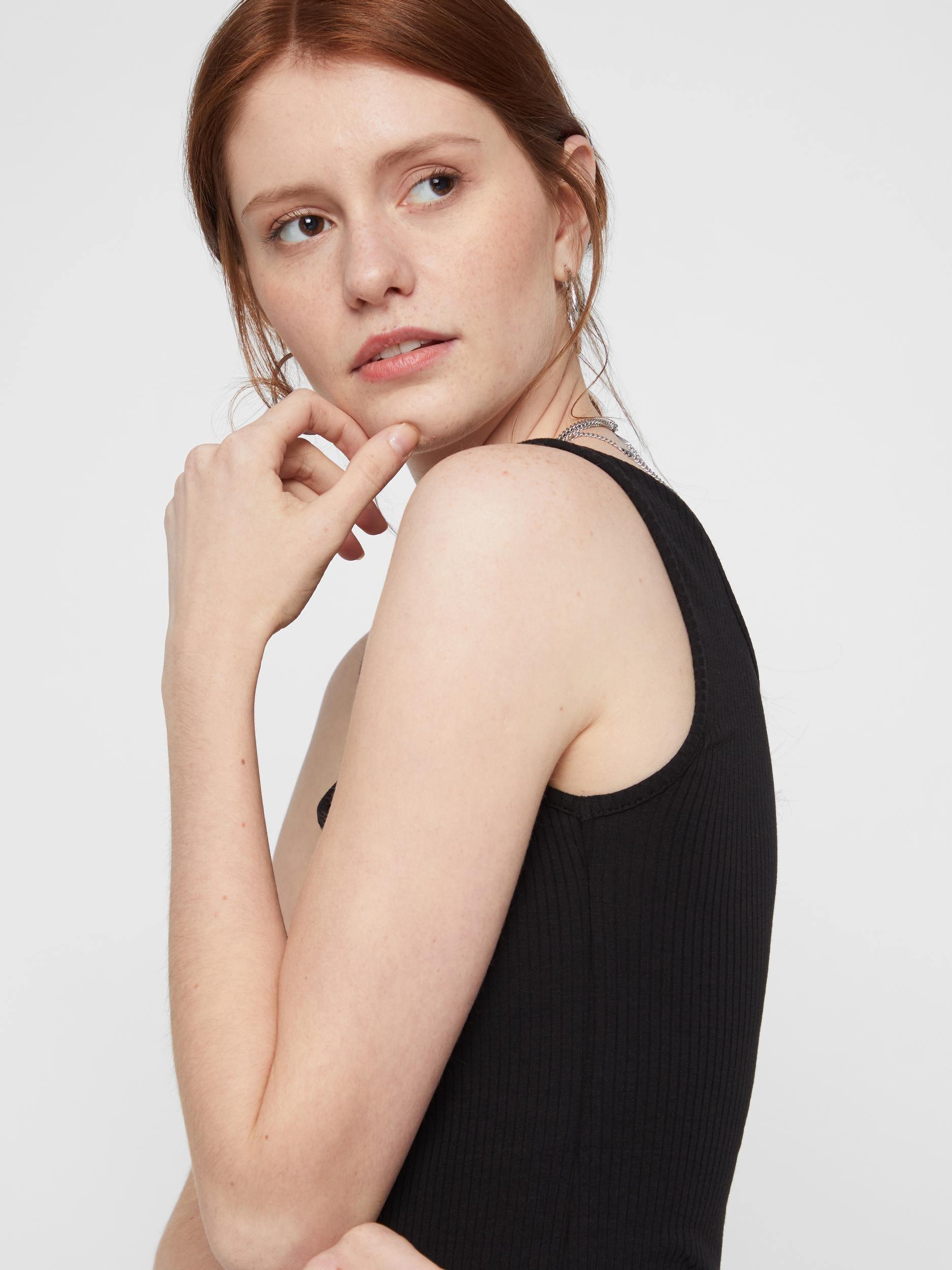 Pieces Kittie - Rib top - HUSET Men & Women