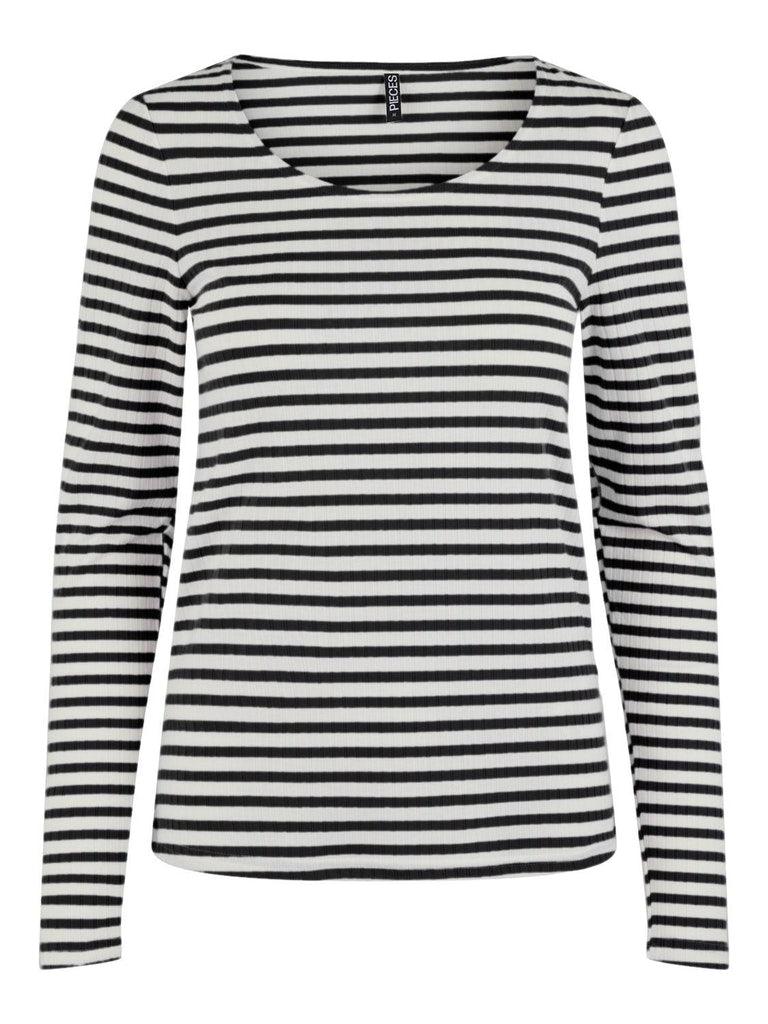 Pieces Kylie - Stribet bluse - HUSET Men & Women