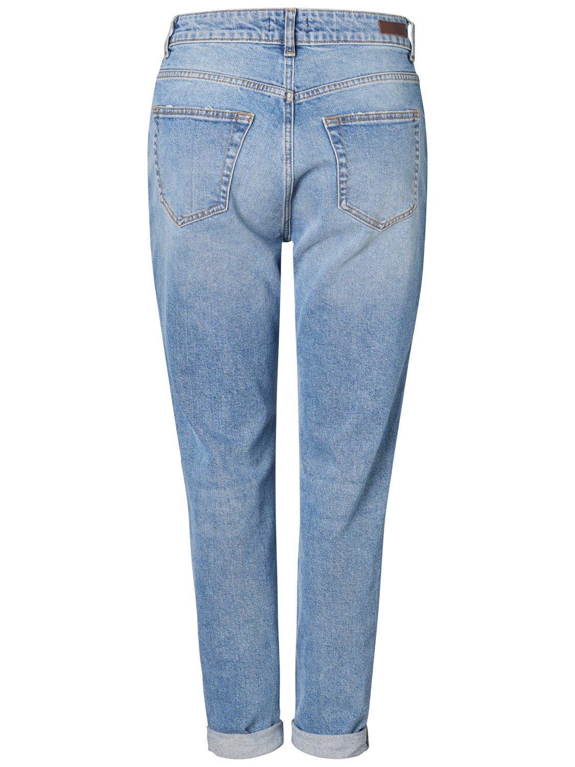 Pieces Leah - Lyseblå mom jeans - HUSET Men & Women