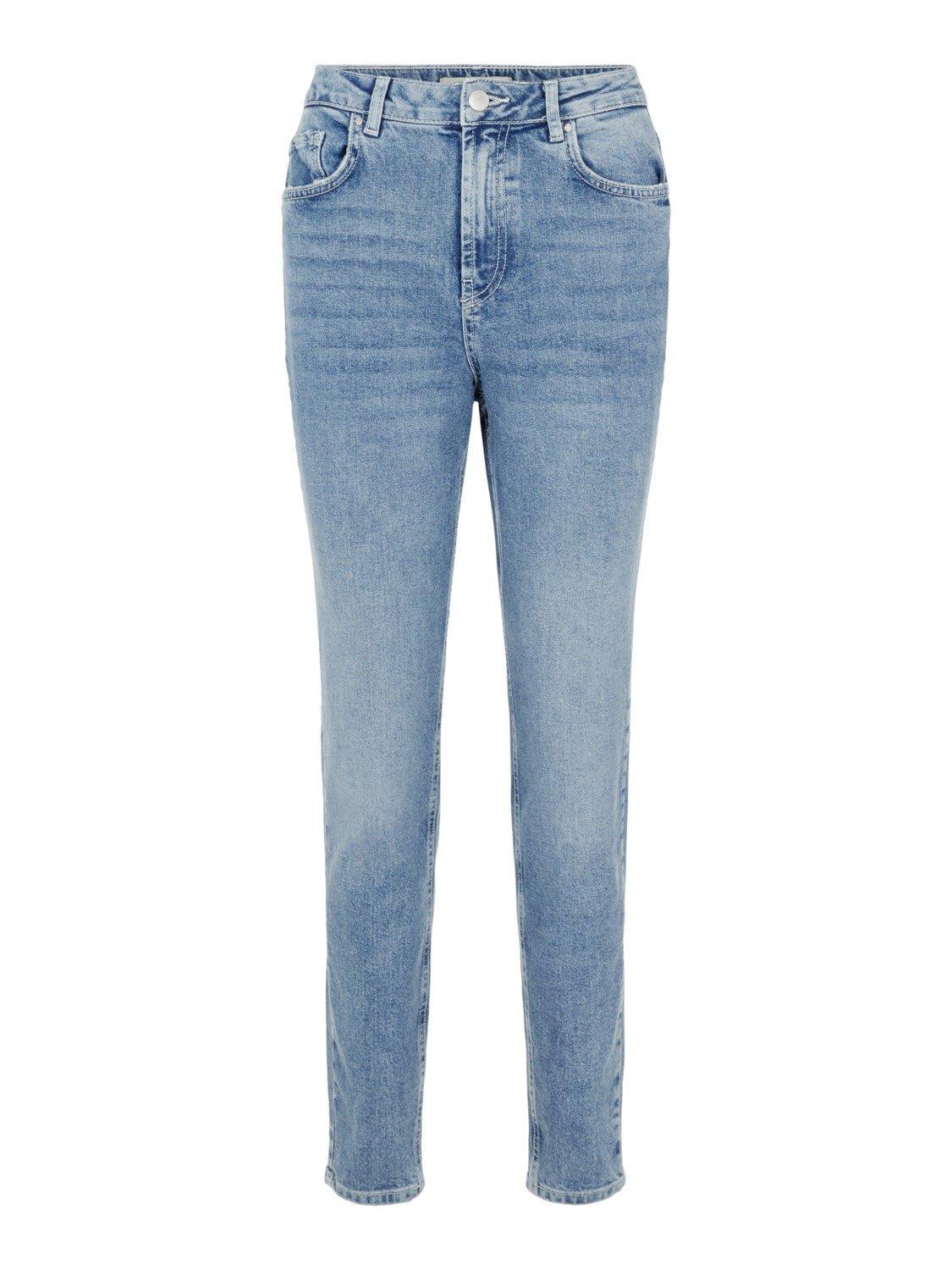 Pieces Leah - Lyseblå mom jeans - HUSET Men & Women