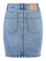 Pieces Lili - Denim nederdel midwaist - HUSET Men & Women