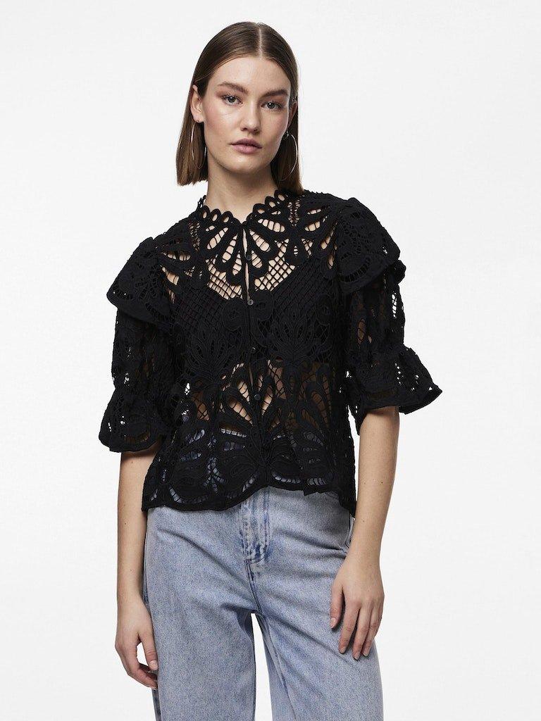 Pieces Lykke - Blonde top - HUSET Men & Women