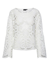 Pieces Lykke - Blonde top - HUSET Men & Women