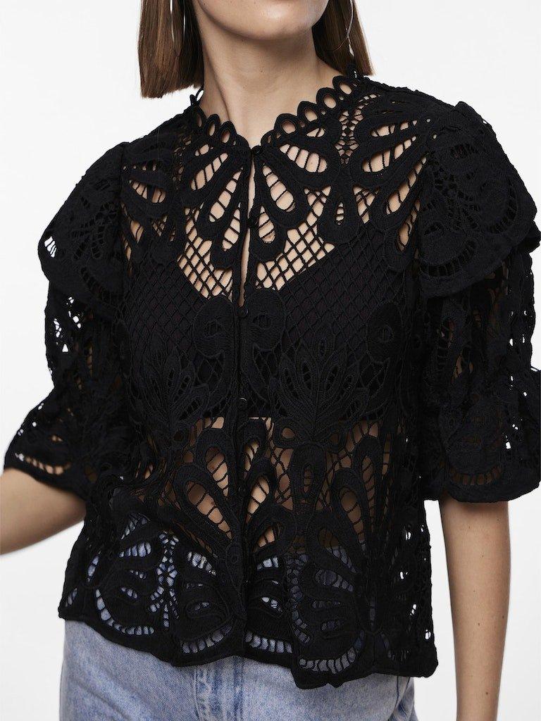 Pieces Lykke - Blonde top - HUSET Men & Women