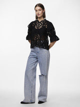 Pieces Lykke - Blonde top - HUSET Men & Women