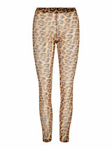 Pieces Mika - Mesh leopard leggings - HUSET Men & Women