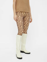 Pieces Mika - Mesh leopard leggings - HUSET Men & Women