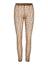 Pieces Mika - Mesh leopard leggings - HUSET Men & Women