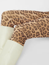 Pieces Mika - Mesh leopard leggings - HUSET Men & Women
