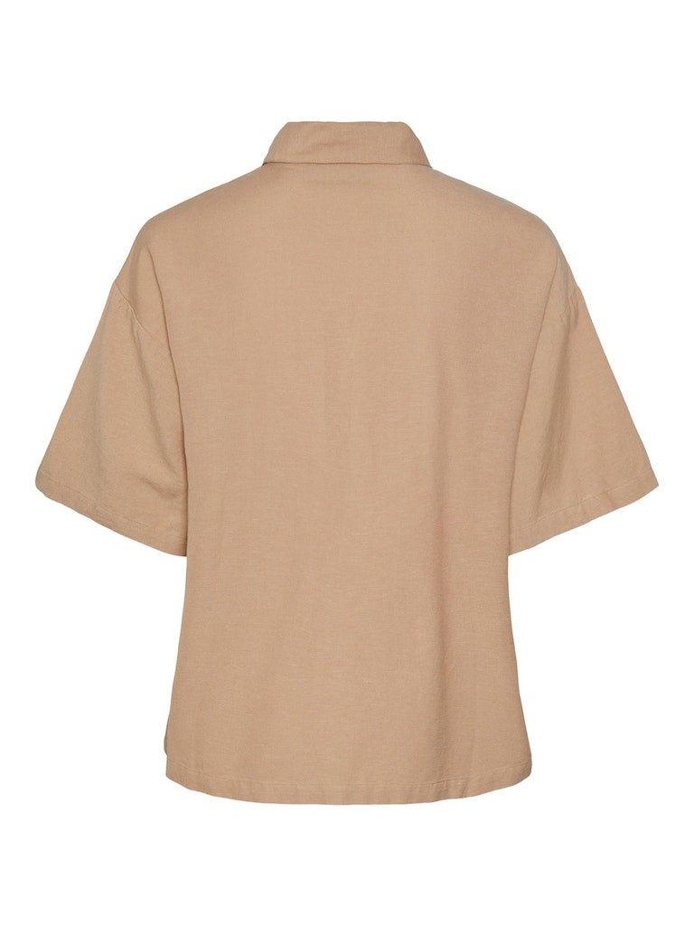 Pieces Milano - Hørmix skjorte - HUSET Men & Women