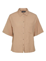 Pieces Milano - Hørmix skjorte - HUSET Men & Women