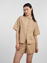 Pieces Milano - Hørmix skjorte - HUSET Men & Women