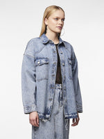 Pieces Nora - Denim skjorte - HUSET Men & Women (8855994270043)