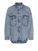 Pieces Nora - Denim skjorte - HUSET Men & Women