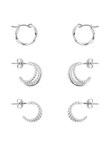 Pieces Nurdan - Øreringe 3-pak - HUSET Men & Women