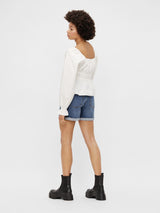 Pieces Pacy - Løse midwaist shorts - HUSET Men & Women