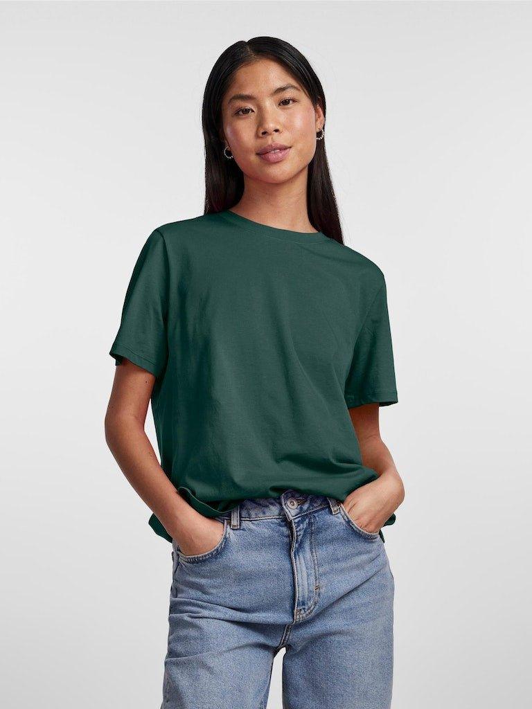 Pieces Ria - Basis t-shirts i økologisk bomuld - HUSET Men & Women