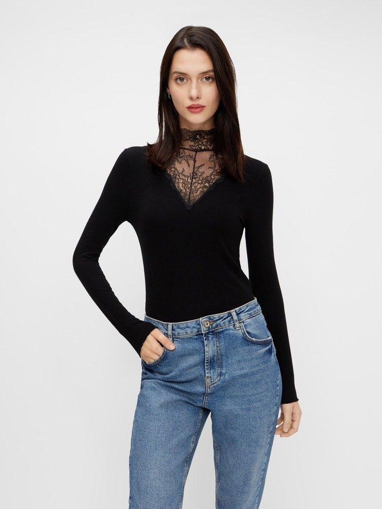 Pieces Siri - Blonde top - HUSET Men & Women