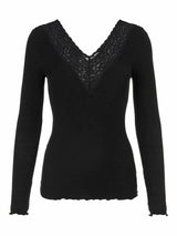 Pieces Siri - Top med blonder - HUSET Men & Women