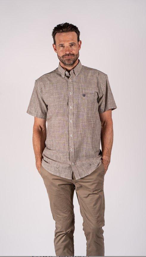 Pre End Felton - Kortærmet skjorte i regular fit - HUSET Men & Women