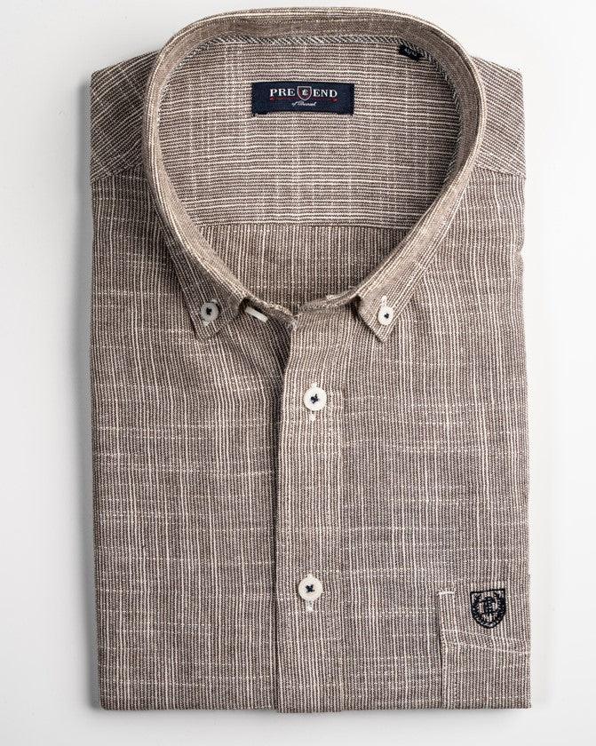 Pre End Felton - Kortærmet skjorte i regular fit - HUSET Men & Women